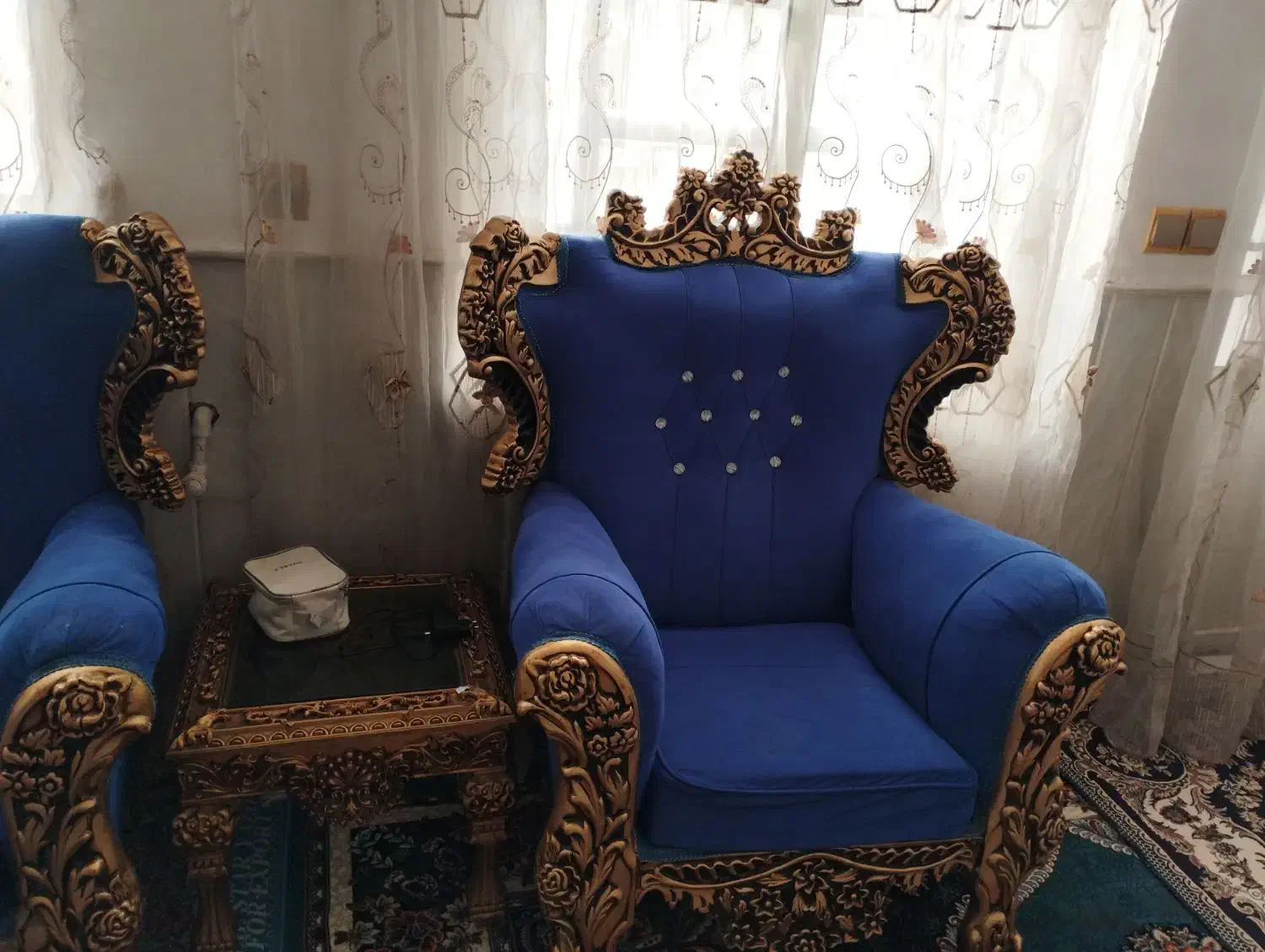 مبل سلطنتی|مبلمان خانگی و میز عسلی|اردکان, |دیوار