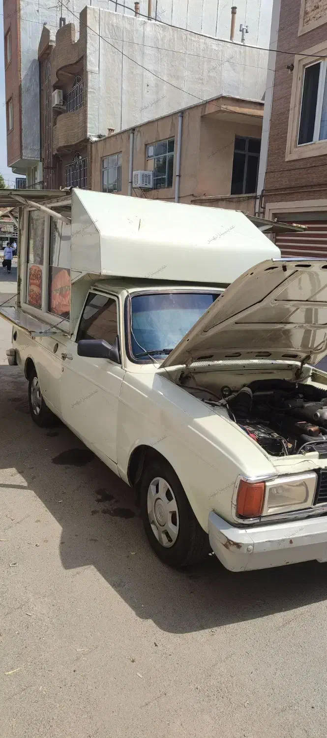 86 فروش پیکان وانت ساندویچی باوسایل|خودرو سواری و وانت|مهاباد (آذربایجان غربی), |دیوار