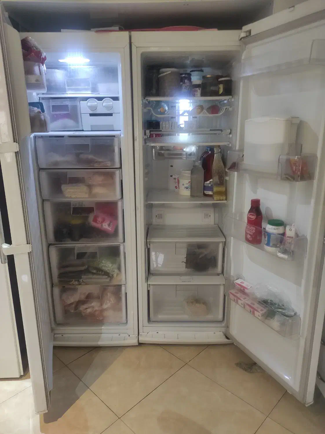 یخچال و فریزر دوقلو اسنوا|یخچال و فریزر|اسلامشهر, شهرک الهیه|دیوار