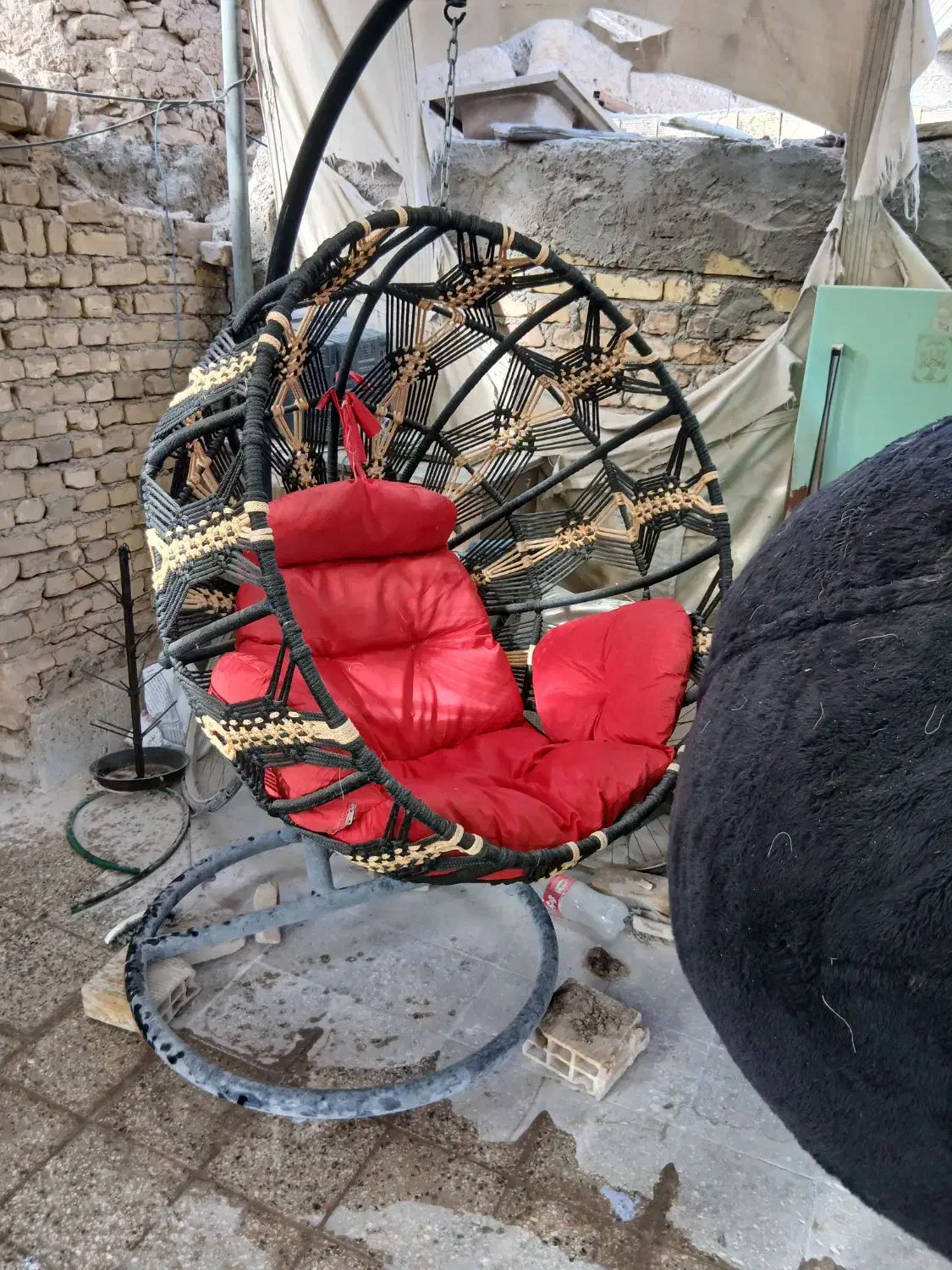 تاب ریلکس تخم مرغی تک نفره|صندلی و نیمکت|یزد, |دیوار