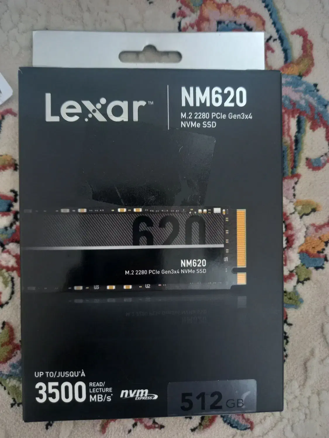 m2 nvme ssd  لکسار pcle gen3 ×4 مدل  nm620 گیگ ۵۱۲|قطعات و لوازم جانبی رایانه|داراب, |دیوار