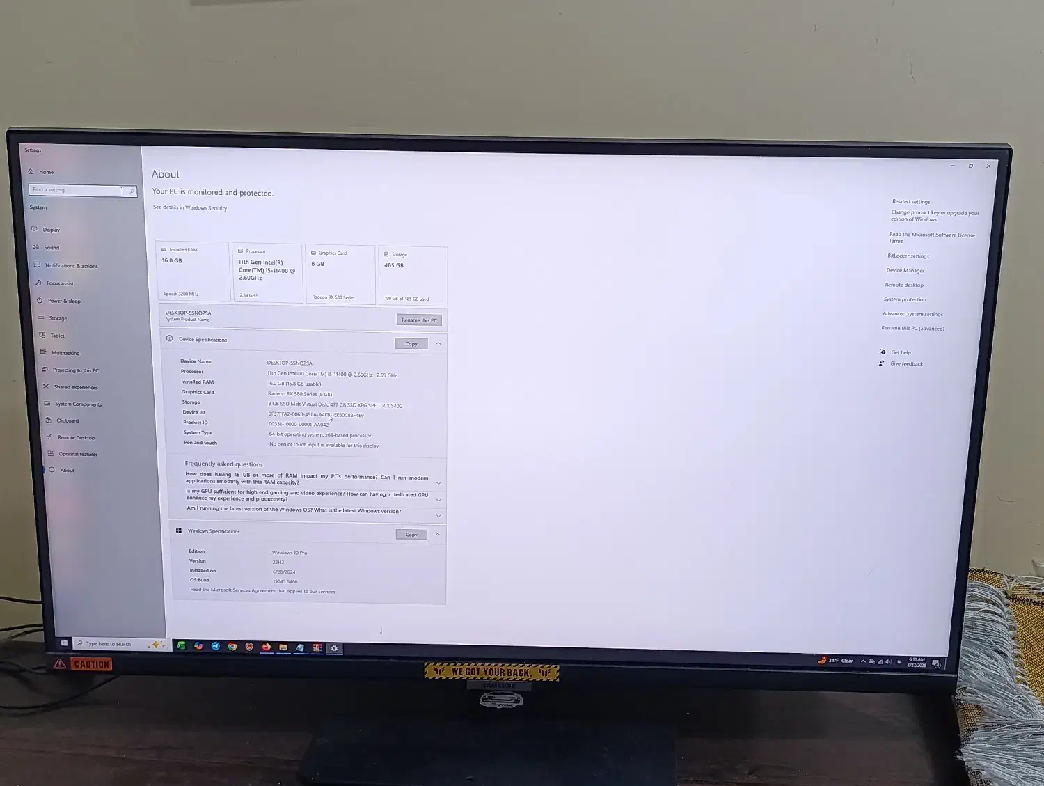 کسیو مانیتور گیمینگ|رایانه رومیزی|تهران, صادقیه|دیوار