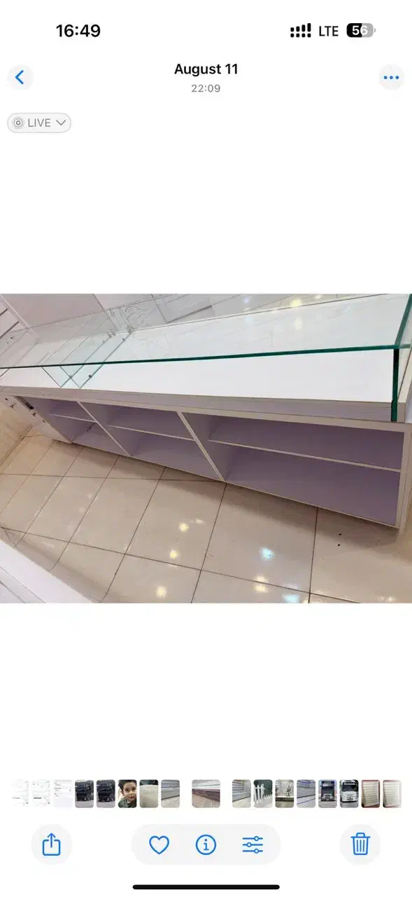 ویترین مغازه ام دی اف با نور بردازی قیمت، 28ملیون|فروشگاه و مغازه|لامرد, |دیوار