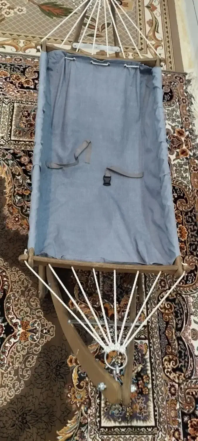 گهواره ننو مناسب نوزادان کولیک و رفلاکسی|تخت و سرویس خواب|قم, نیروگاه|دیوار