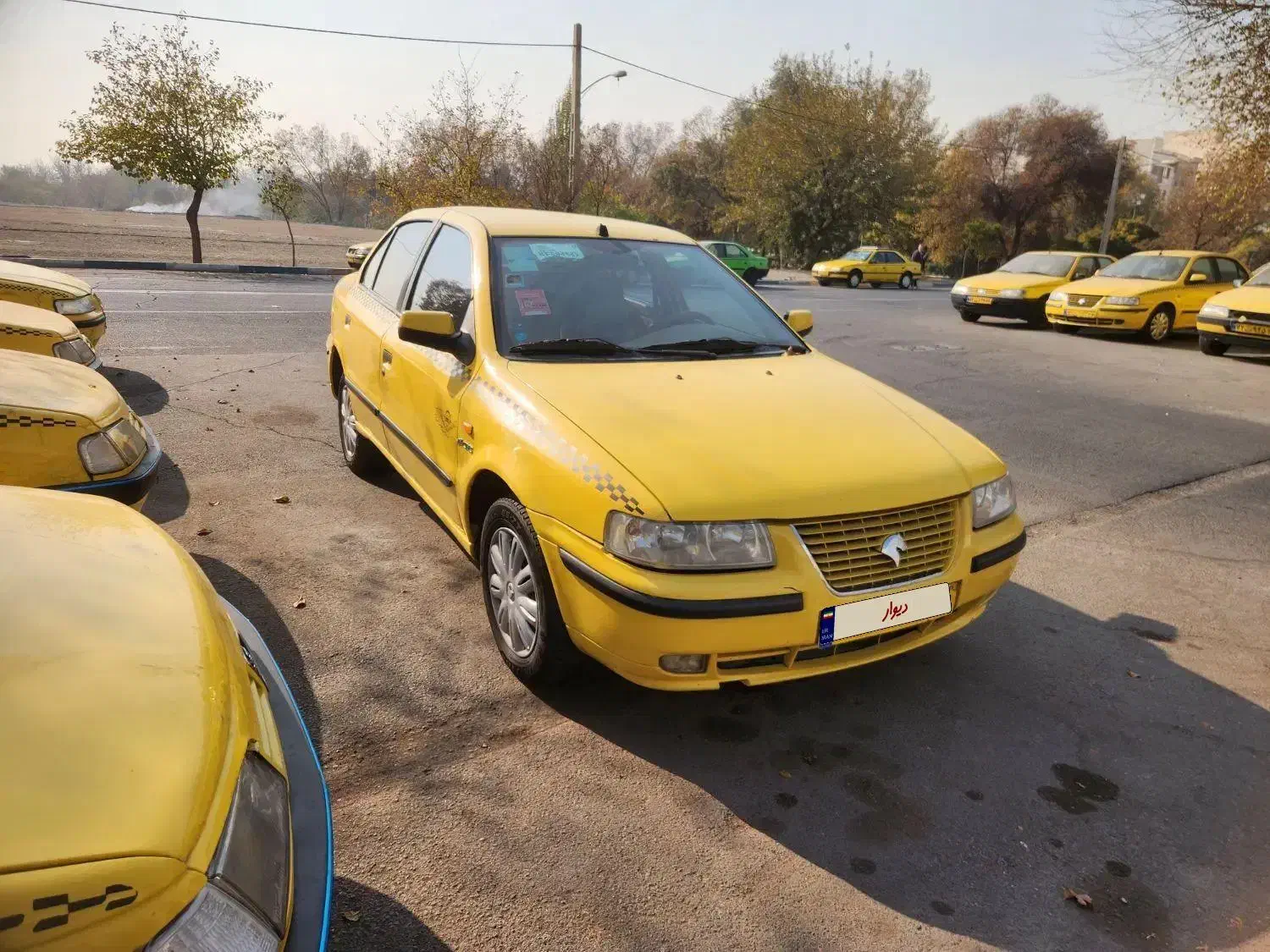 تاکسی سمند ۹۹ گردشی|خودرو سواری و وانت|تهران, آهنگ|دیوار