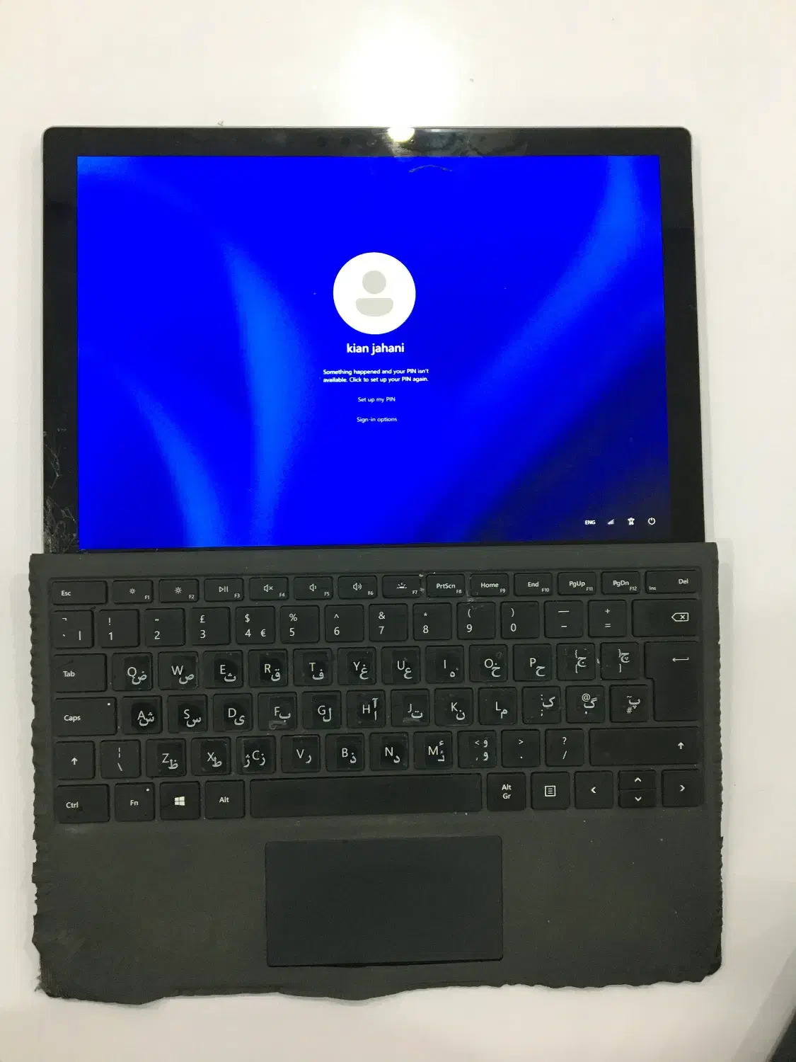 فروش surface pro 5 سیمکارت خور 256 گیگ|تبلت|مریوان, |دیوار