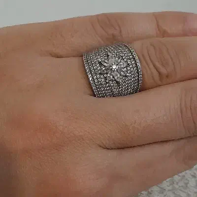 انگشتر نقره ۹ گرم|جواهرات|تهران, هلال احمر|دیوار