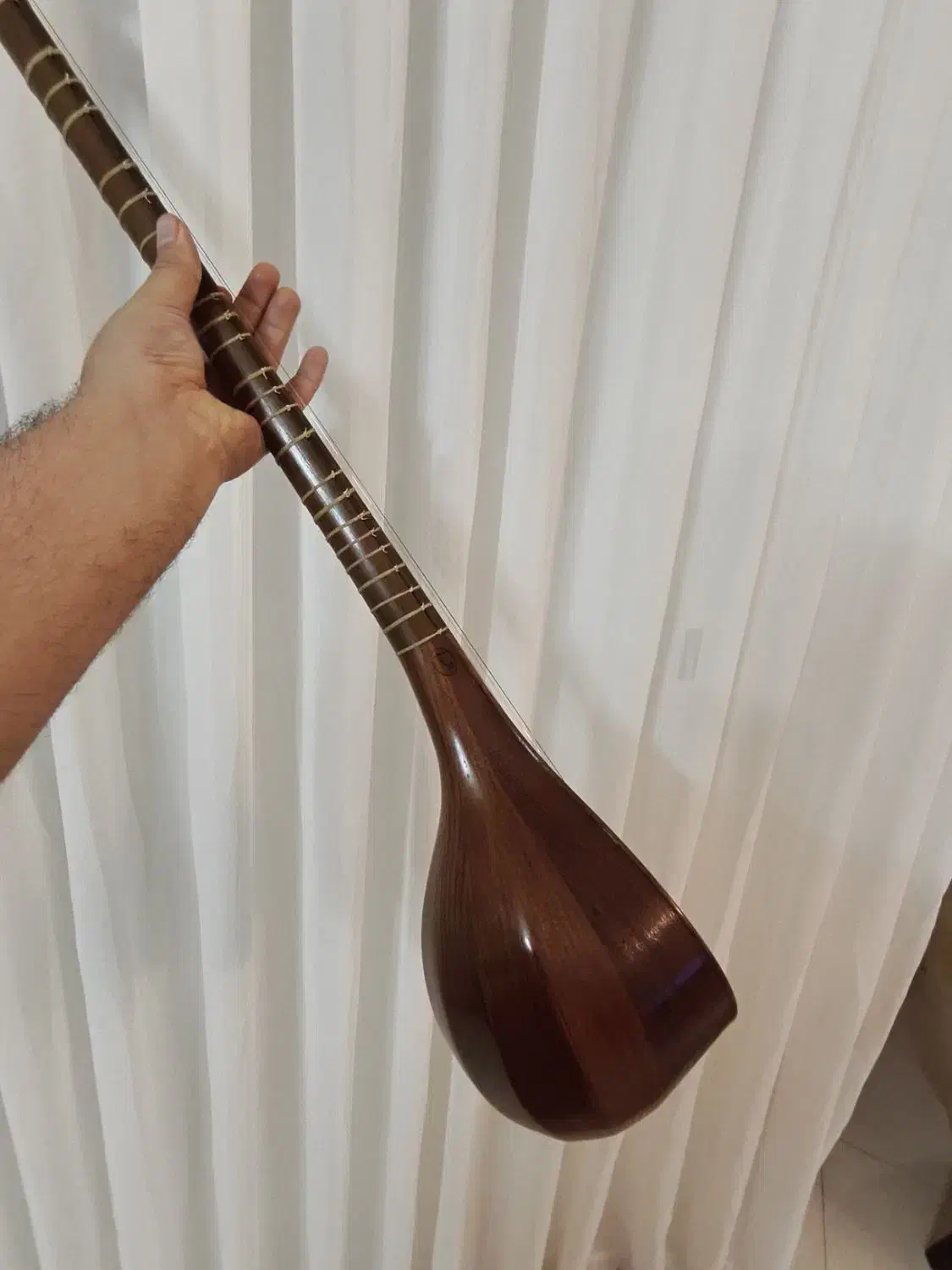 سه تار استاد هاتف ملکشاهی|سازهای سنتی|مشهد, سپاد|دیوار