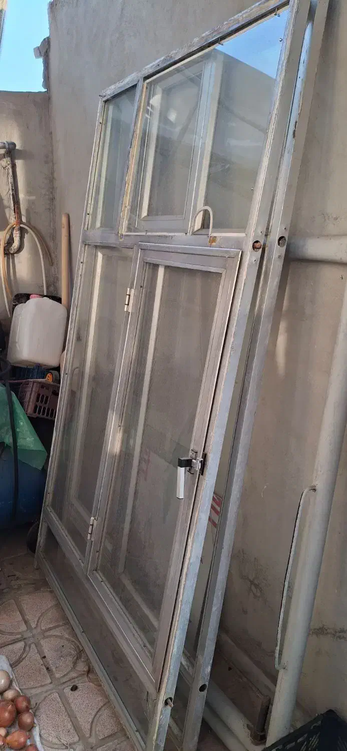 فروش دوتا پنجره بزرگ محله آزادگان کوچه ۶|مصالح و تجهیزات ساختمان|پارس‌آباد, |دیوار