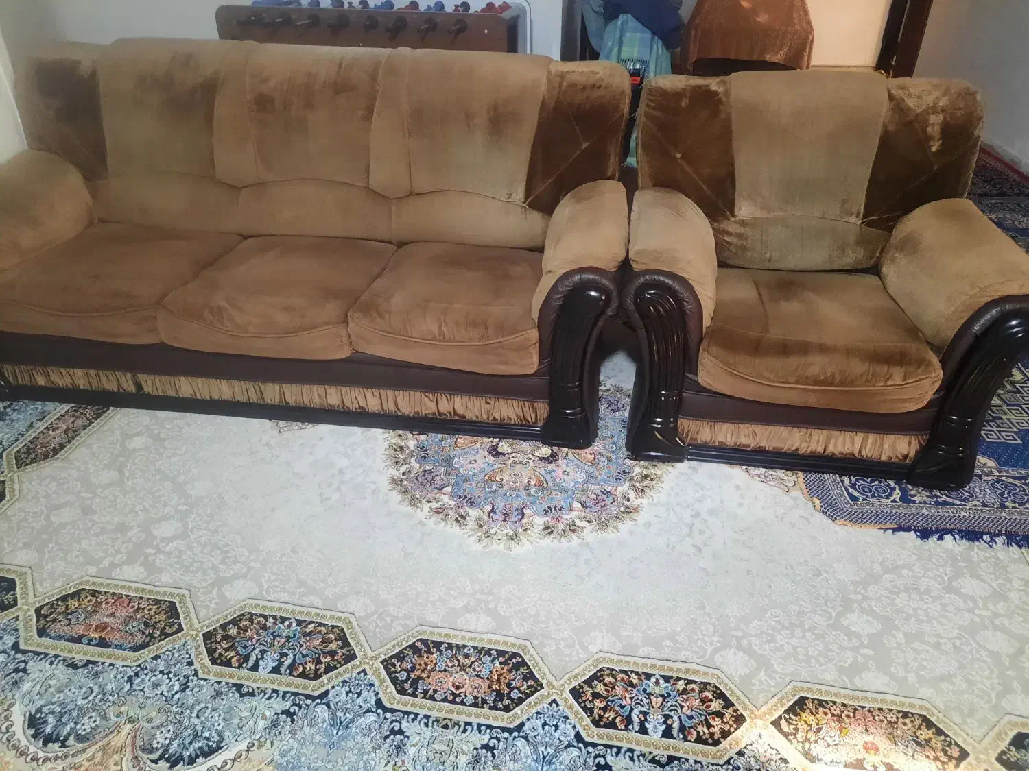 مبل راحتی|مبلمان خانگی و میز عسلی|کرج, اخترآباد|دیوار