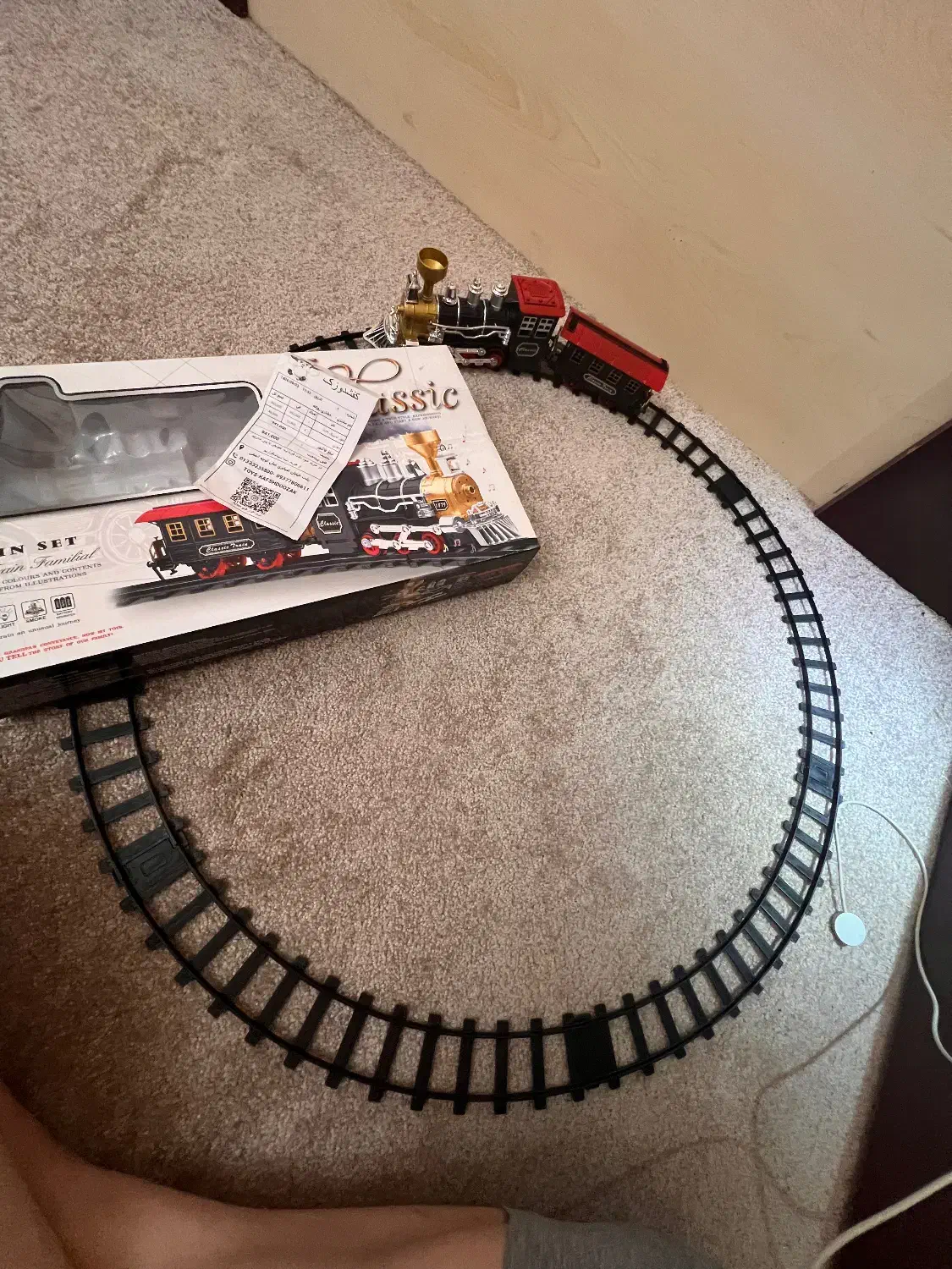 قطار اسباب بازی موزیکال و چراغدار|اسباببازی|رشت, سعدی (تختی)|دیوار