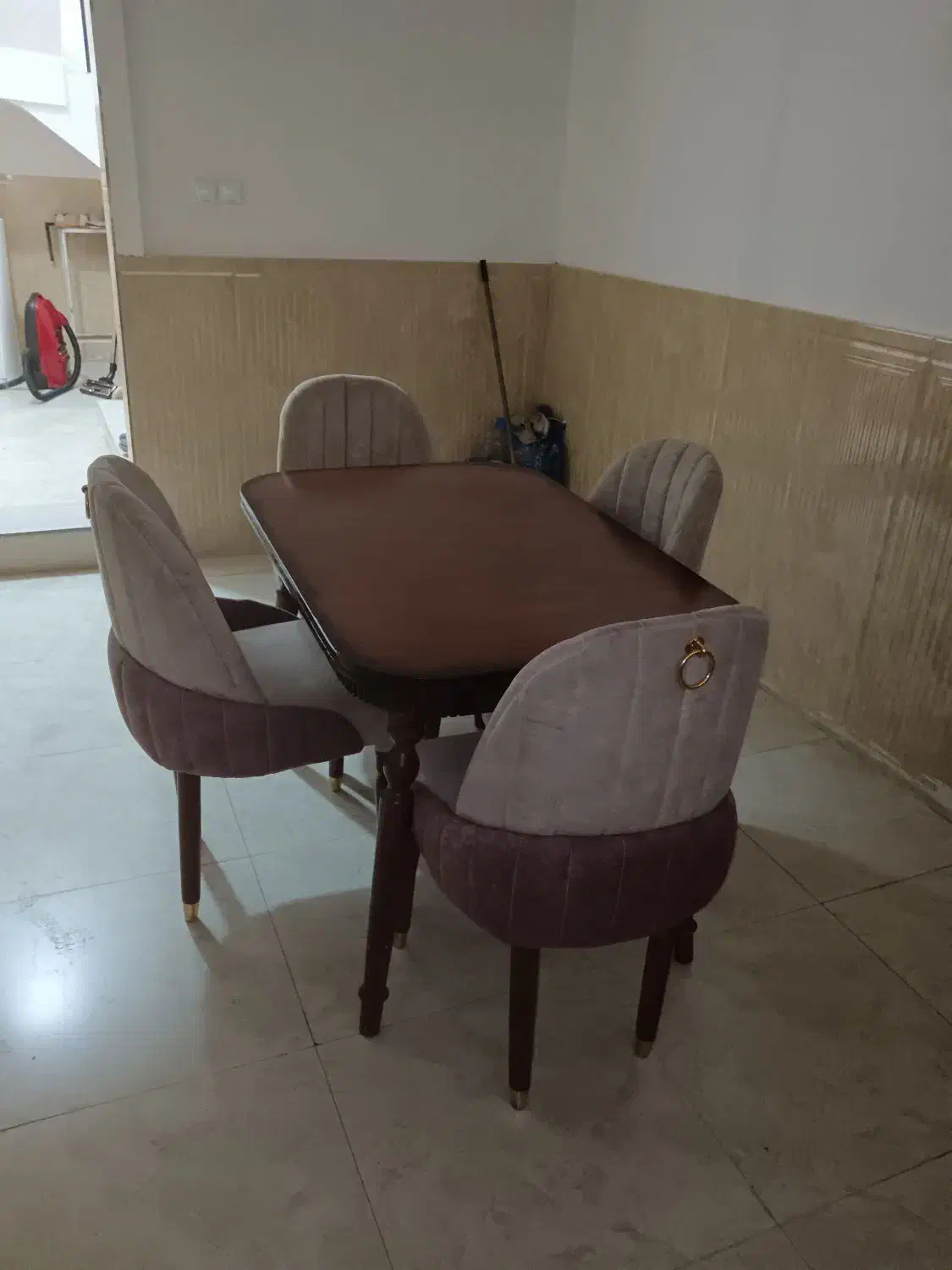 نهار خوری 4نفره|میز و صندلی غذاخوری|مهاباد (آذربایجان غربی), |دیوار