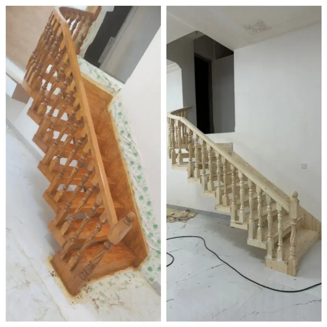 رنگکاری چوب|خدمات پیشه و مهارت|قرق, |دیوار