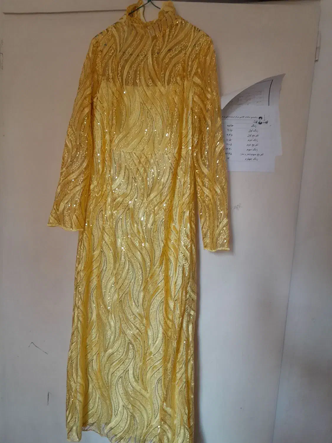 لباس مجلسی نونو۲ تا ماکسی طلایی وگوجه ای|لباس|اندیشه, شهرک صدف|دیوار