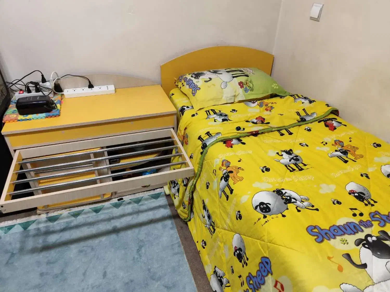 سرویس خواب کودک و نوجوان|تخت و سرویس خواب|شاهین‌شهر, دهخدا|دیوار