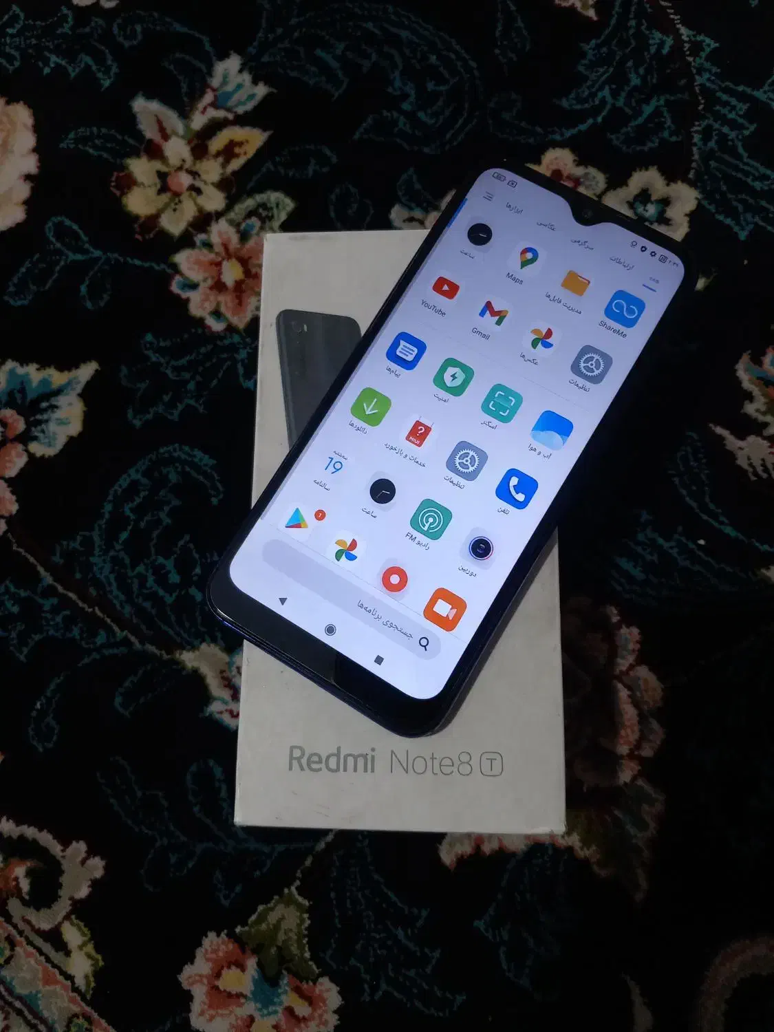 شیائومی note 8t حافظه ۶۴ گیگ رام ۴ گیگ|موبایل|فردیس, شهرک ۱۱۰|دیوار