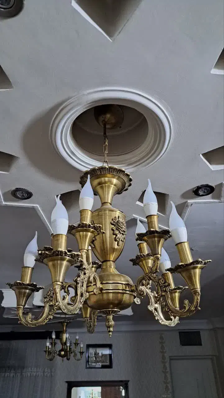 لوستر برنز|لوستر و چراغ آویز|کرج, مهرویلا جنوبی|دیوار