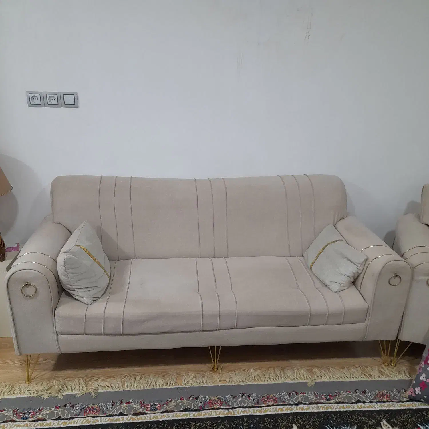 مبل کرمی|مبلمان خانگی و میز عسلی|آبادان, |دیوار