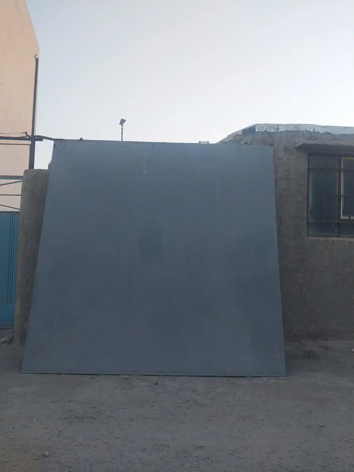 فروش درب سوله ای پا به نو به ابعاد ۳.۵در ۴ متر|مصالح و تجهیزات ساختمان|خمینی‌شهر, |دیوار