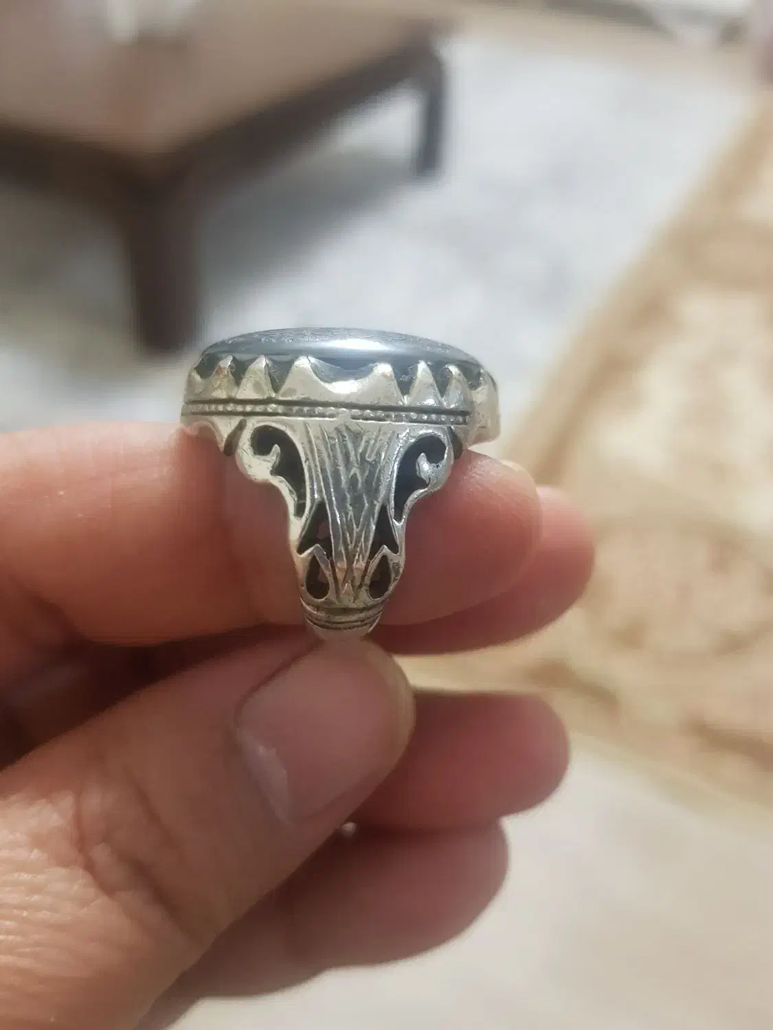 انگشتر دست ساز|کلکسیون اشیاء عتیقه|بندرعباس, |دیوار