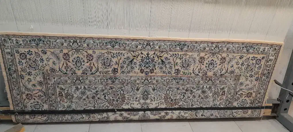 فرش ۹ متری نایین نقش اصفهان اخوان|فرش|اصفهان, لاله|دیوار