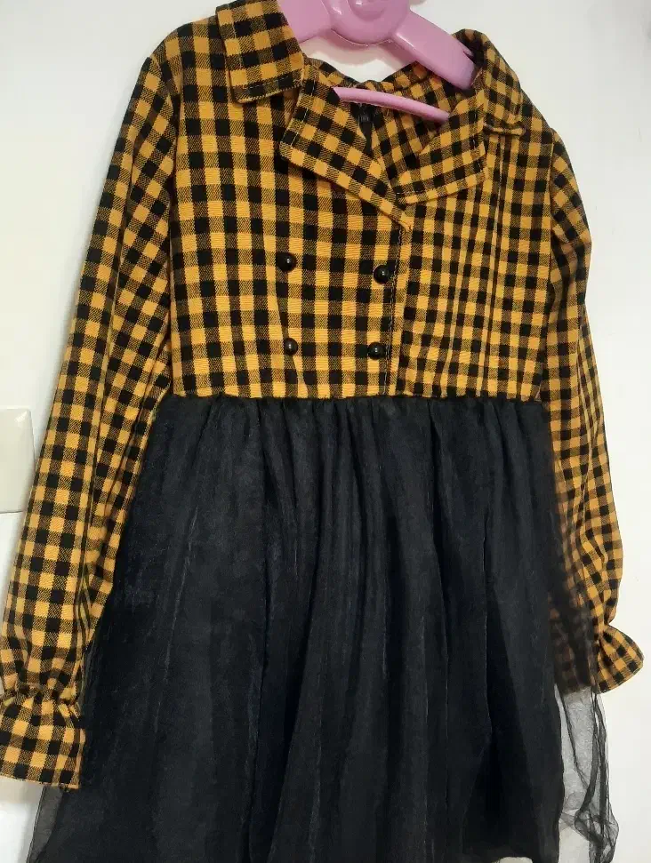 پیراهن پاییزه دخترانه برای ۶.۷.۸سال در حد خیلی نو|کفش و لباس بچه|میانه, |دیوار