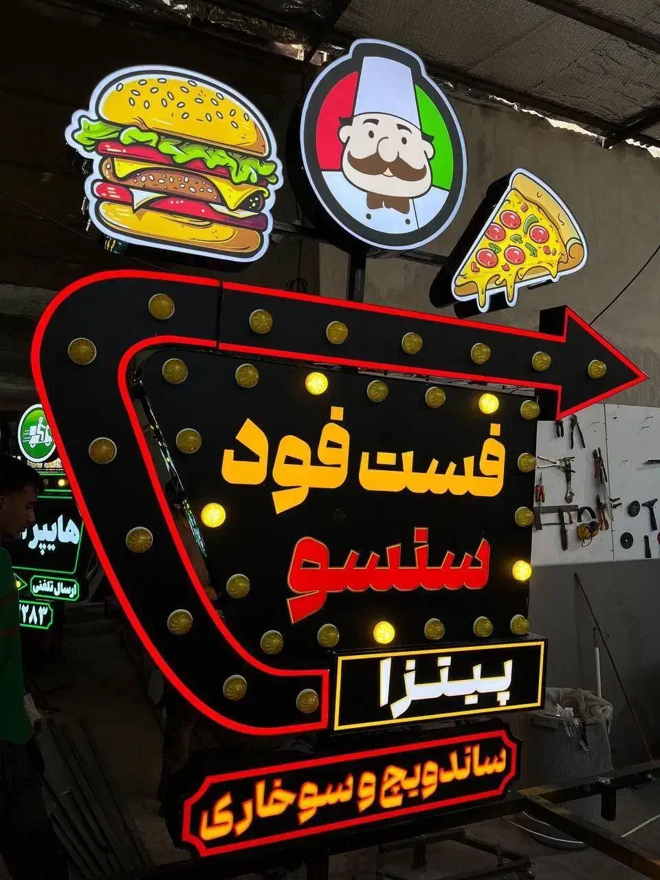 حراج تابلوسازی اقساطی تابلو کامپوزیت چنلیوم|حراج|رشت, کوی قدس|دیوار