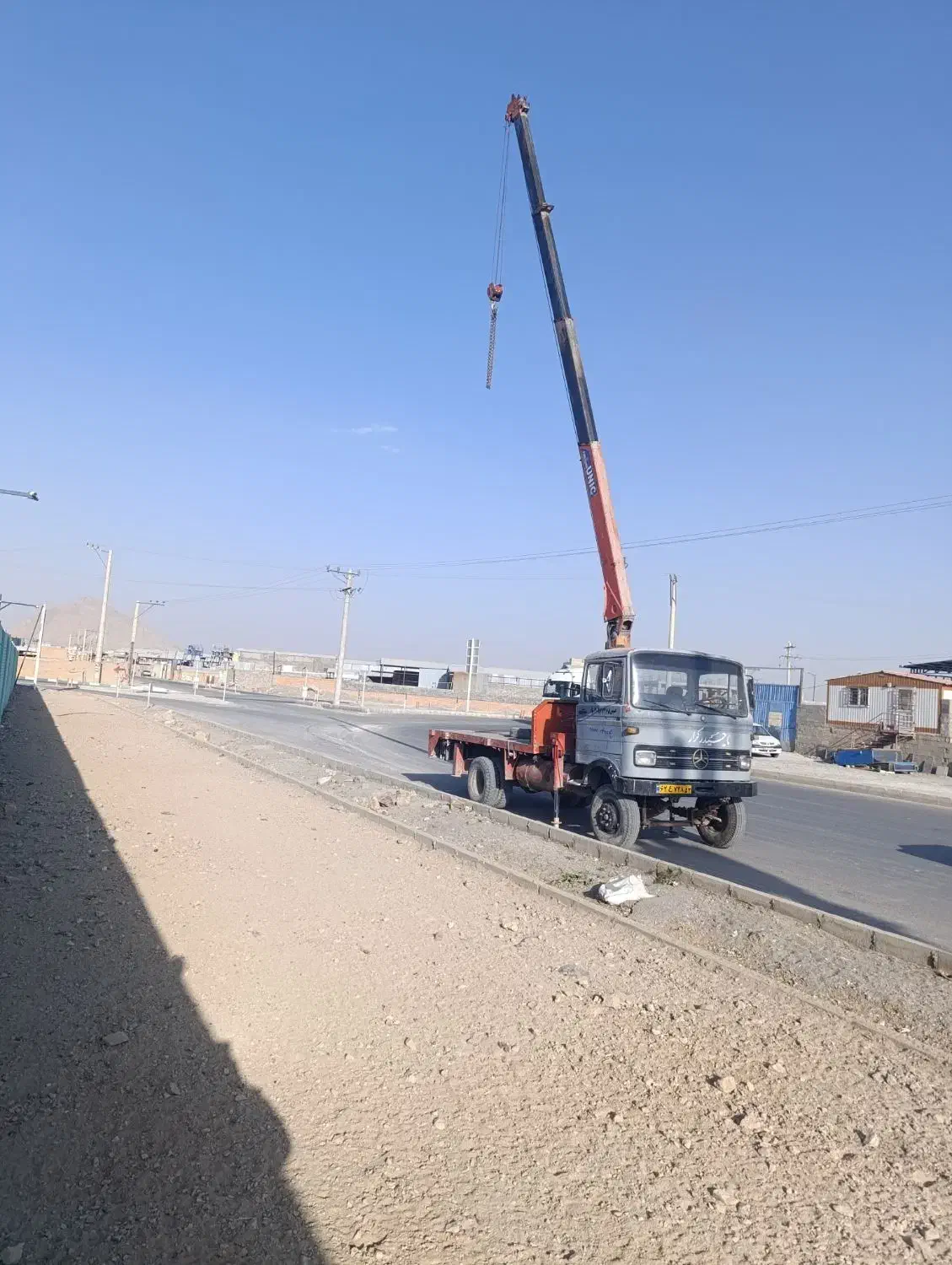 جرثقیل جابجایی و نصب|خدمات حمل و نقل|خمینیشهر, |دیوار