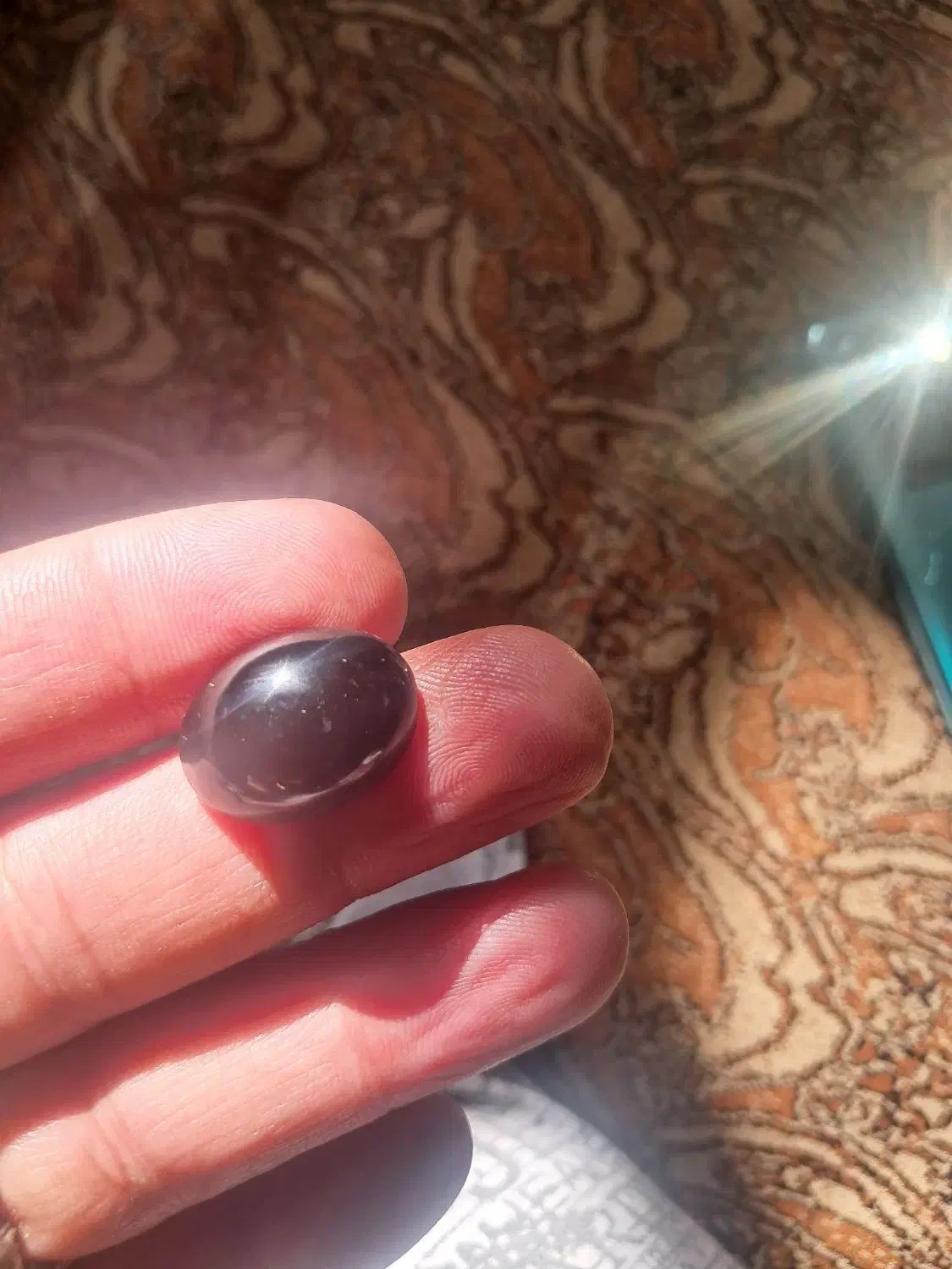 نگین انگشتر سنگ عقیق|زیورآلات و اکسسوری|یزدان شهر, |دیوار