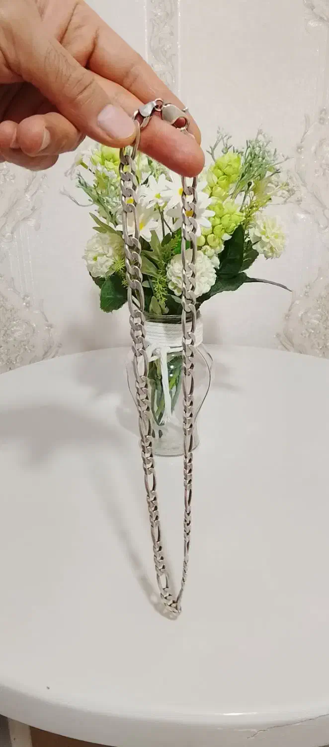 گردنبند نقره ایتالیا|جواهرات|ری, شهید بهشتی|دیوار