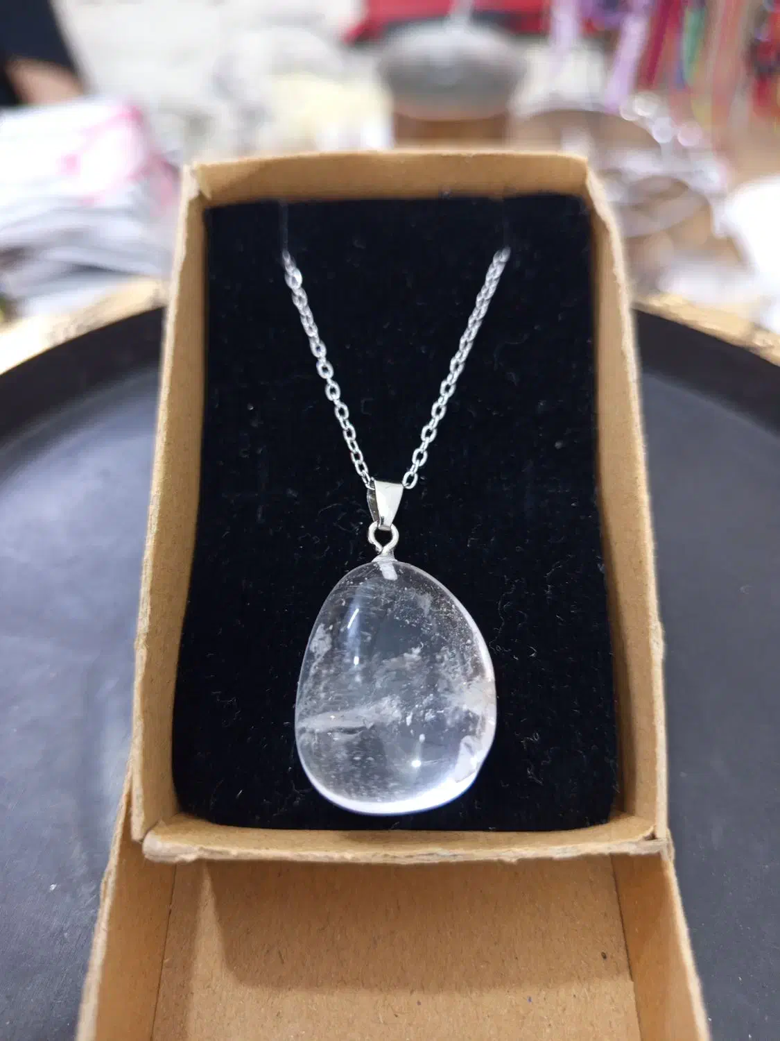 گردنبند کوارتز شفاف|جواهرات|قم, یزدان‌شهر|دیوار