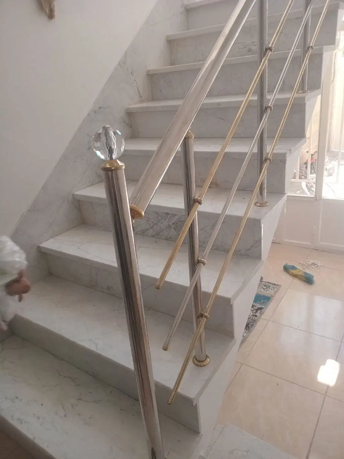 نرده استیل و پله آماده|خدمات پیشه و مهارت|کرمانشاه, |دیوار