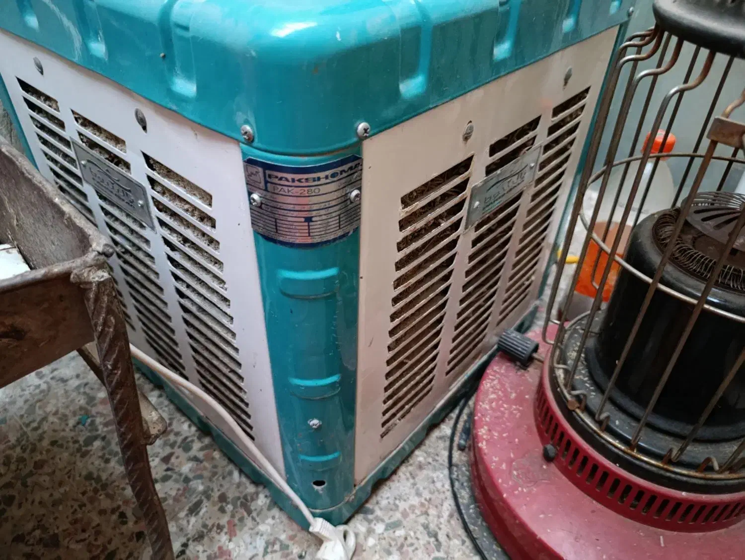 کولر آبی کوچیک|کولر آبی|ایذه, |دیوار