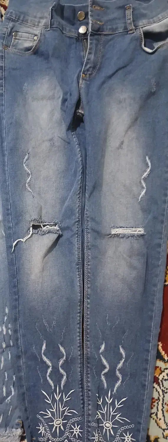 پنج تا شلوار جین سایز ۴۲ (۳۲خارجی)|لباس|سنندج, |دیوار