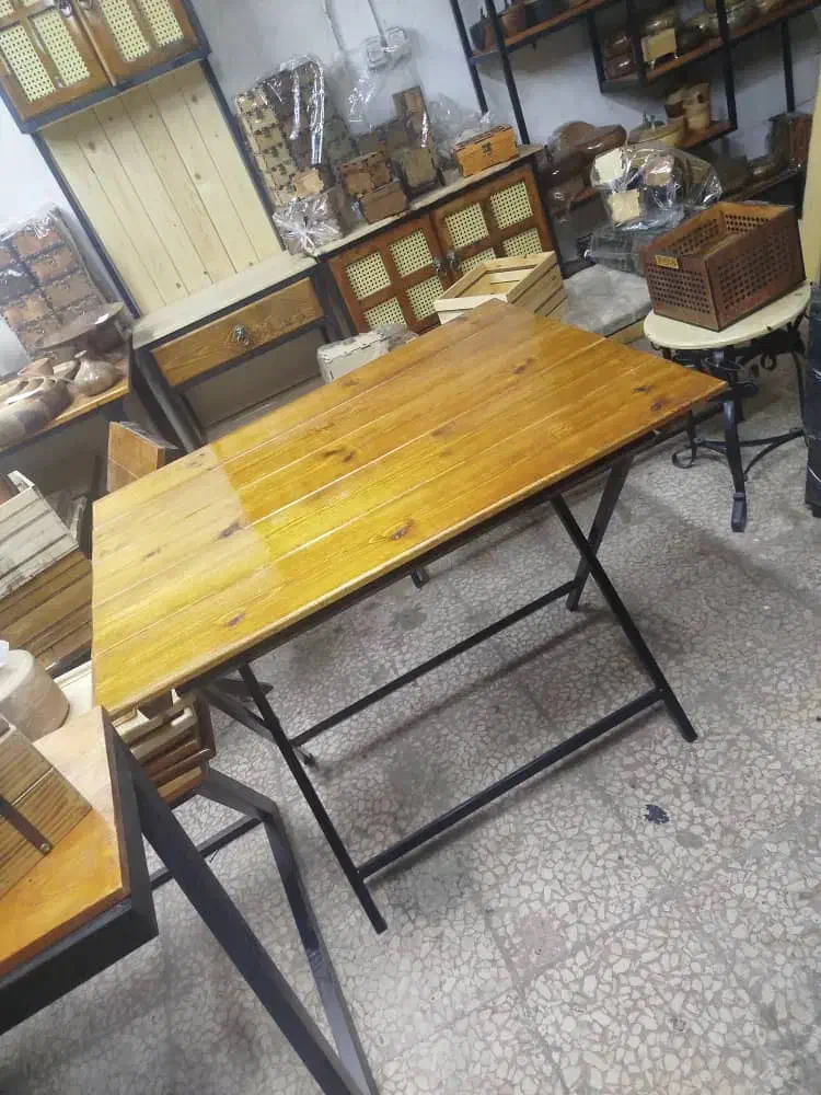 میزو صندلی چوبی|میز و صندلی غذاخوری|تهران, وحیدیه|دیوار