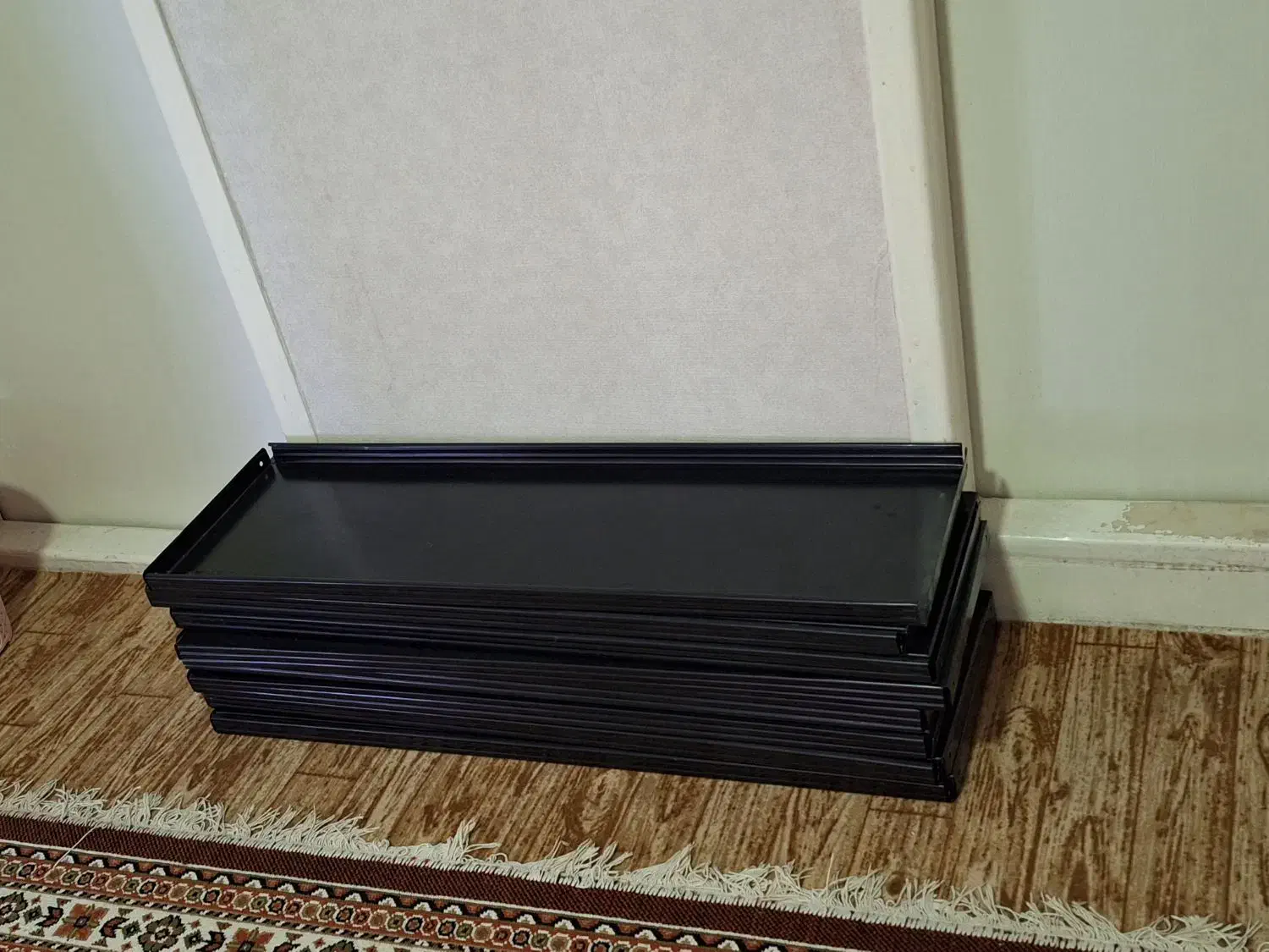 قفسه مشکی مناسب سوپر مارکت و فروشگاه|فروشگاه و مغازه|سنندج, |دیوار