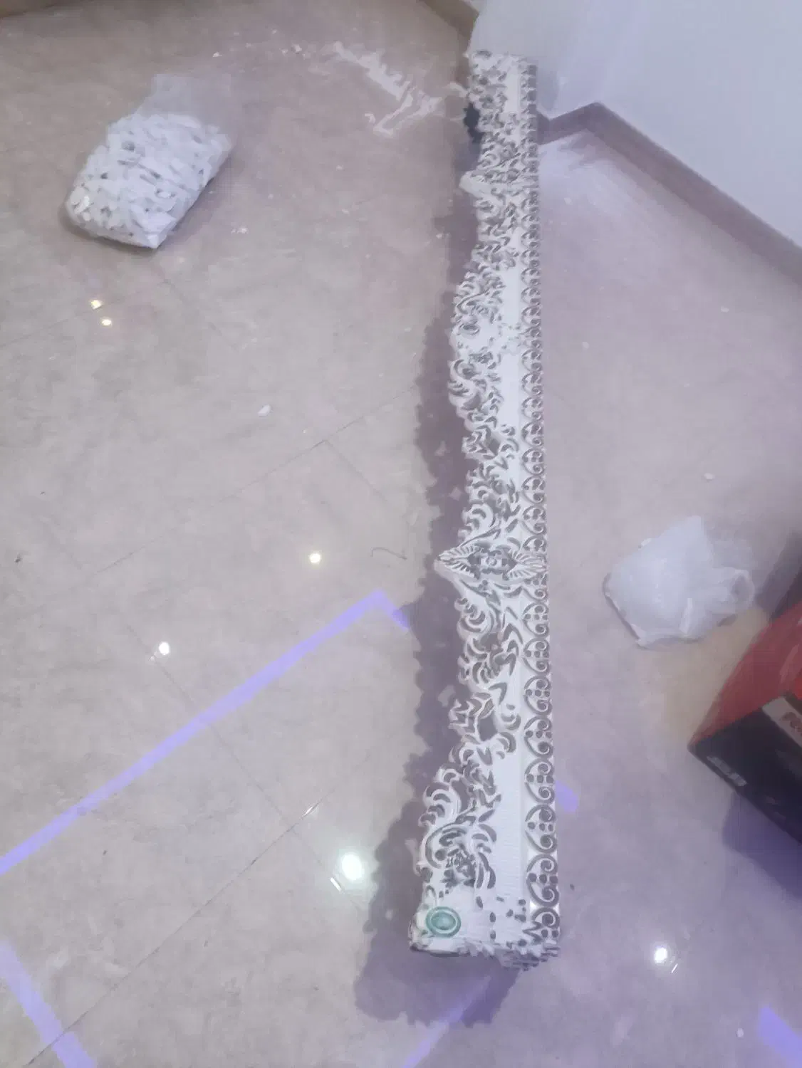 کتیبه و میل پرده|پرده، رانر، رومیزی|رشت, حمیدیان|دیوار