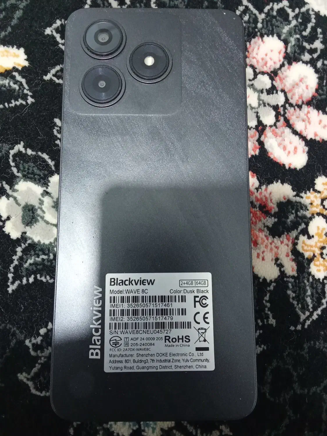 گوشی بلک ویو8c|موبایل|وحیدیه, |دیوار