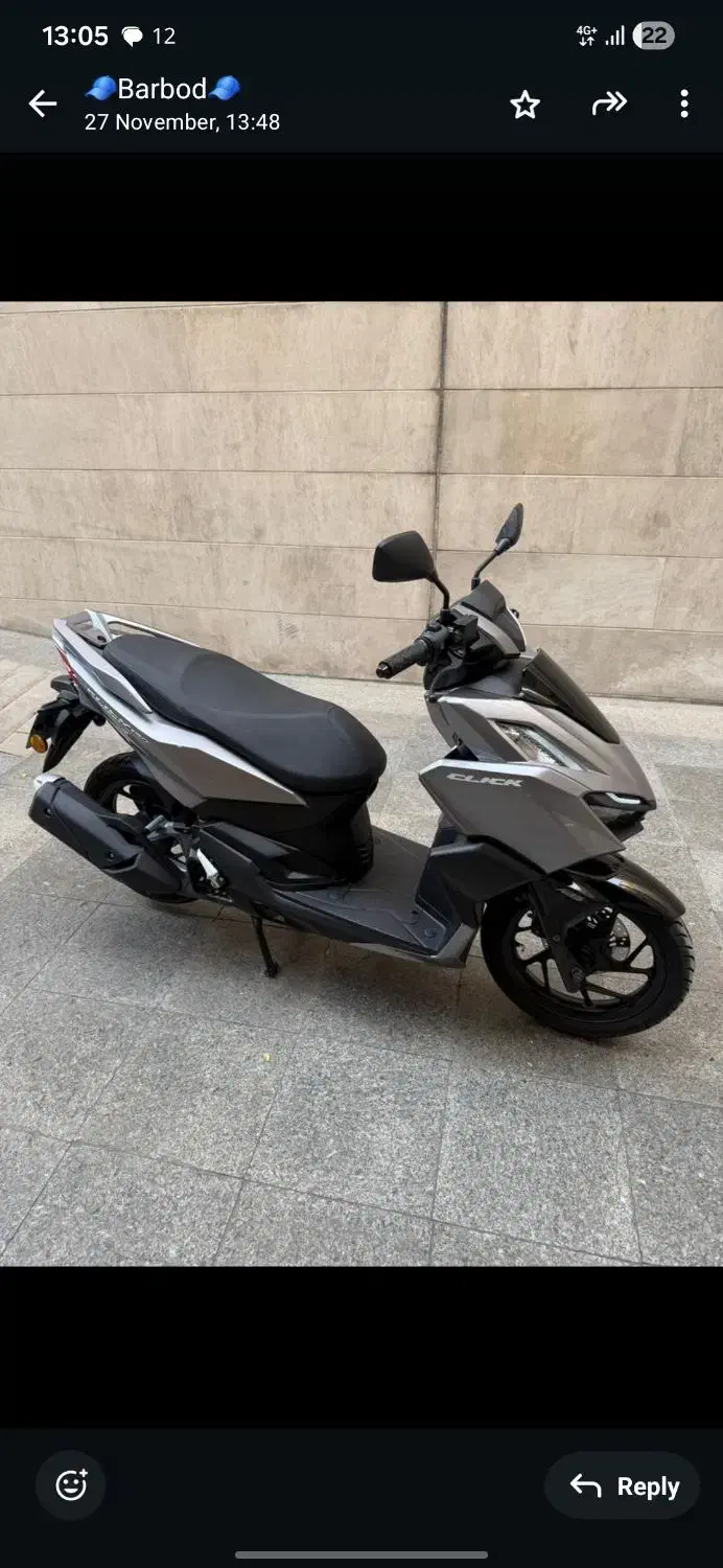 متور سیکلت طرح کلیک ویو|موتورسیکلت|تهران, اختیاریه|دیوار