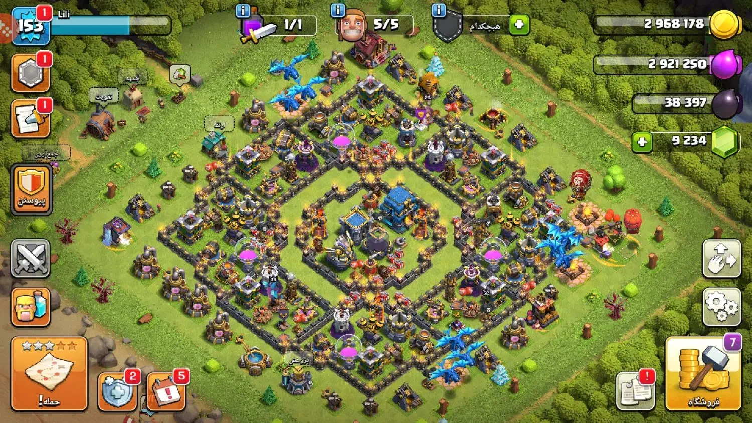 اکانت کلش|کنسول، بازی ویدئویی و آنلاین|اصفهان, بهارستان|دیوار