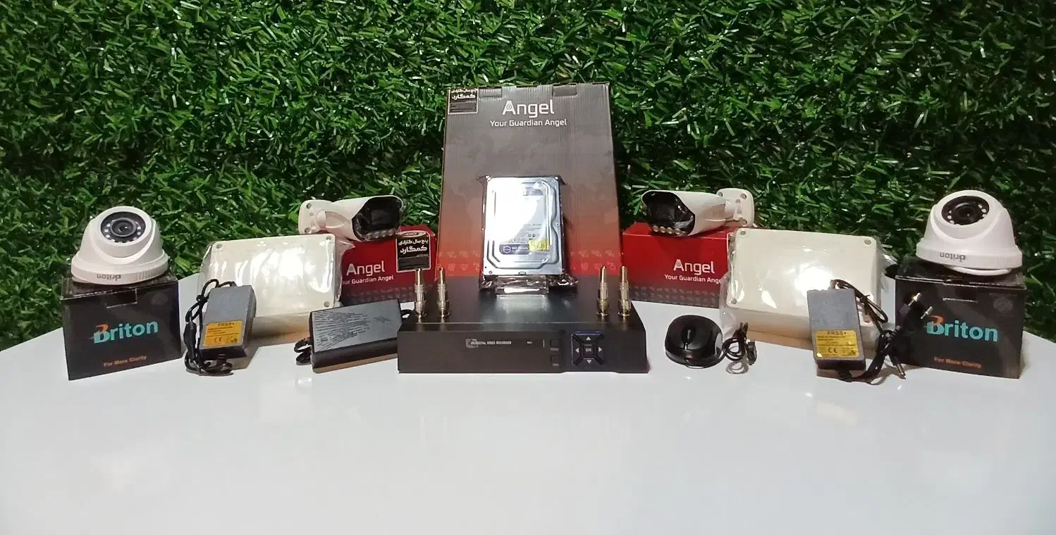 امنیت پایدار با گارانتی ۶۰ ماه پک ۴ دوربین|دوربین مداربسته|کرمانشاه, |دیوار