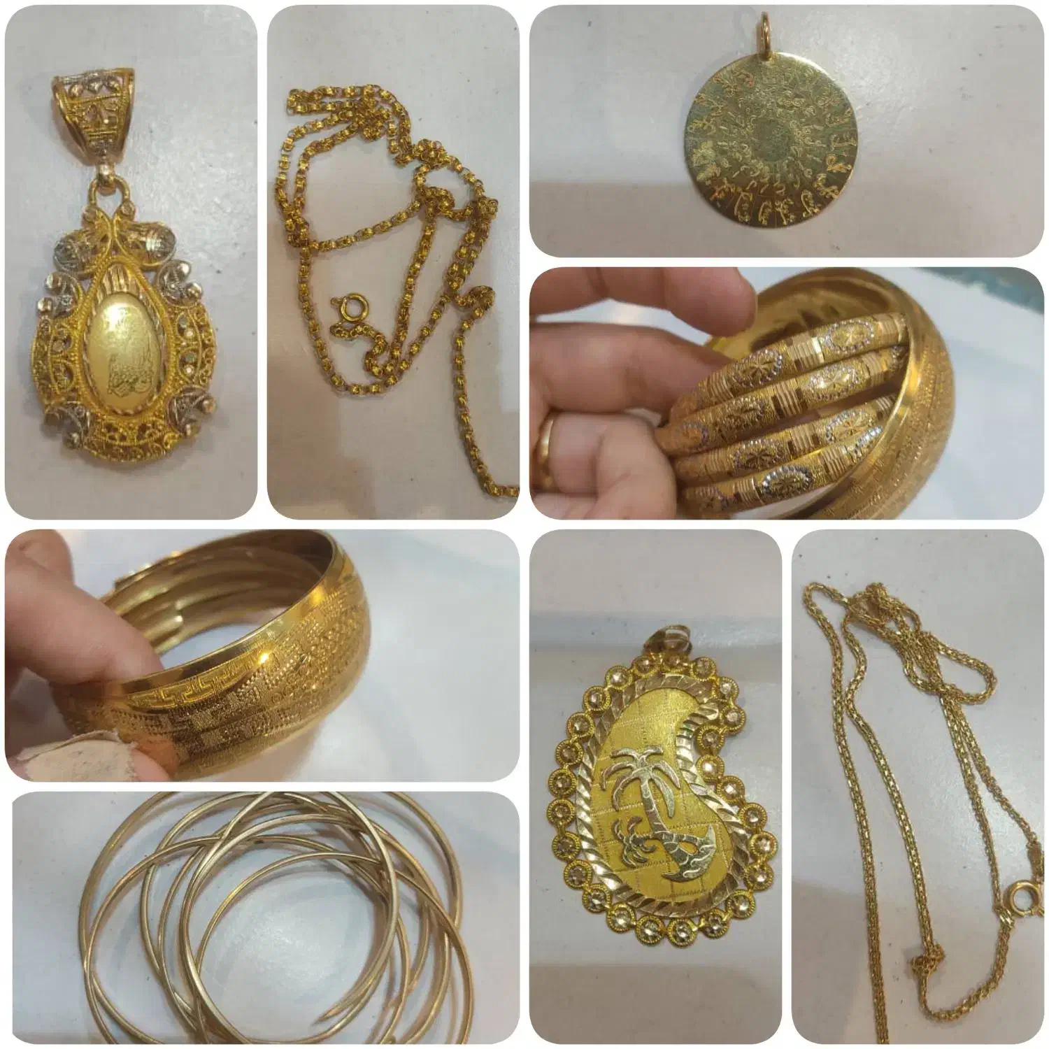 طلاهای نو ۲۰۰ بالای تابلو|جواهرات|صدرا-فارس, فاز ۱|دیوار