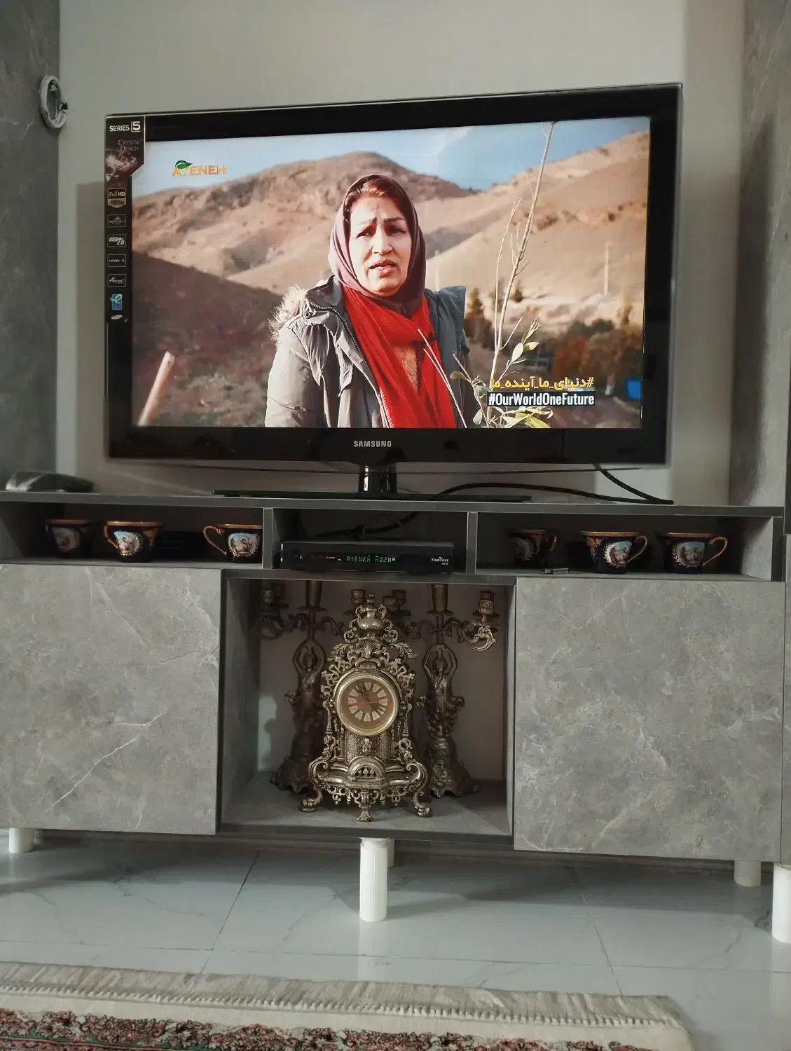 تلوزیون ال سی دی سامسونگ اصل کره ۴۰ اینچ|تلویزیون و پروژکتور|محمودآباد, |دیوار