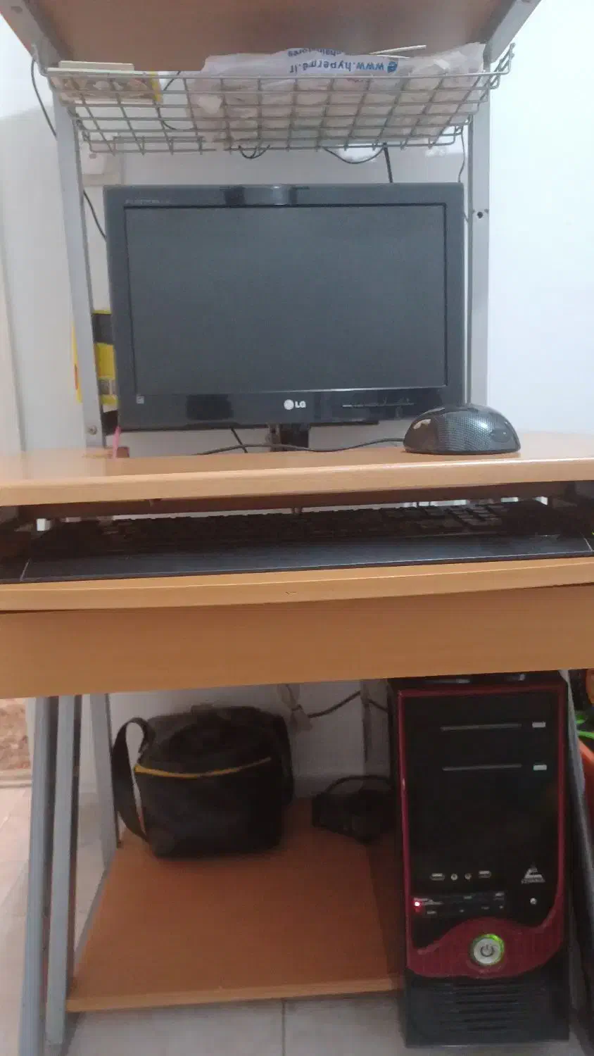 کامپیوتر کامل + مانیتور + میز|رایانه رومیزی|تهران, جیحون|دیوار