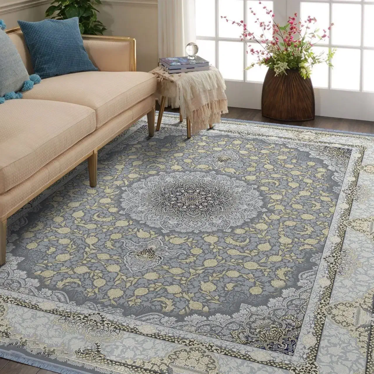 جشنواره پاییزه از دم قسط فرش آغاز شد|فرش|قزوین, |دیوار