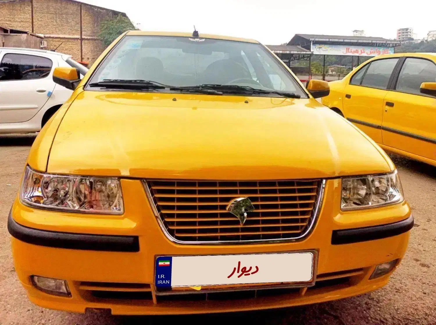 تاکسی سمند 97 برون شهری آس|خودرو سواری و وانت|چالوس, |دیوار