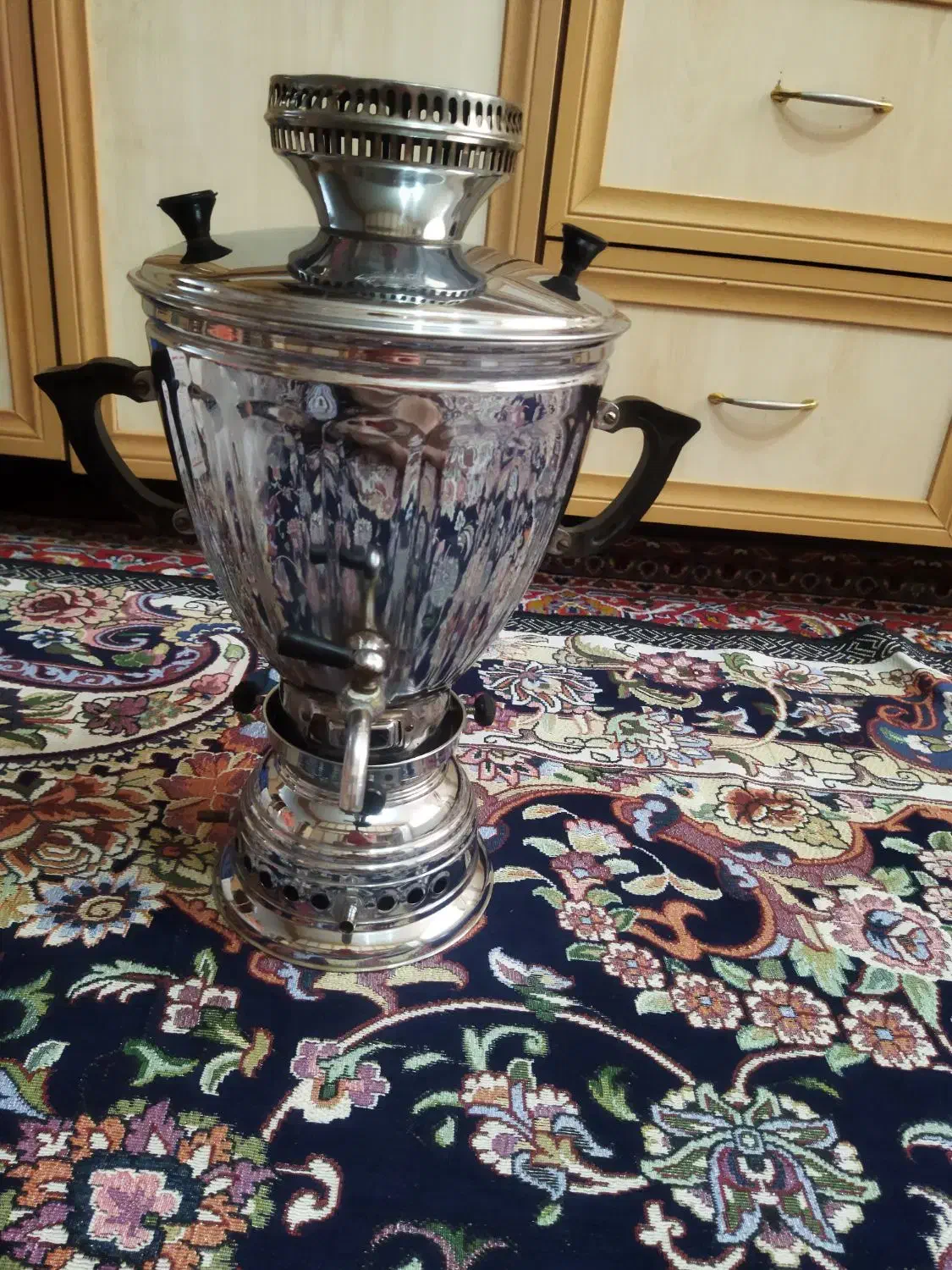 سماور گازی|قوری، کتری، قهوهساز دستی|میانه, |دیوار