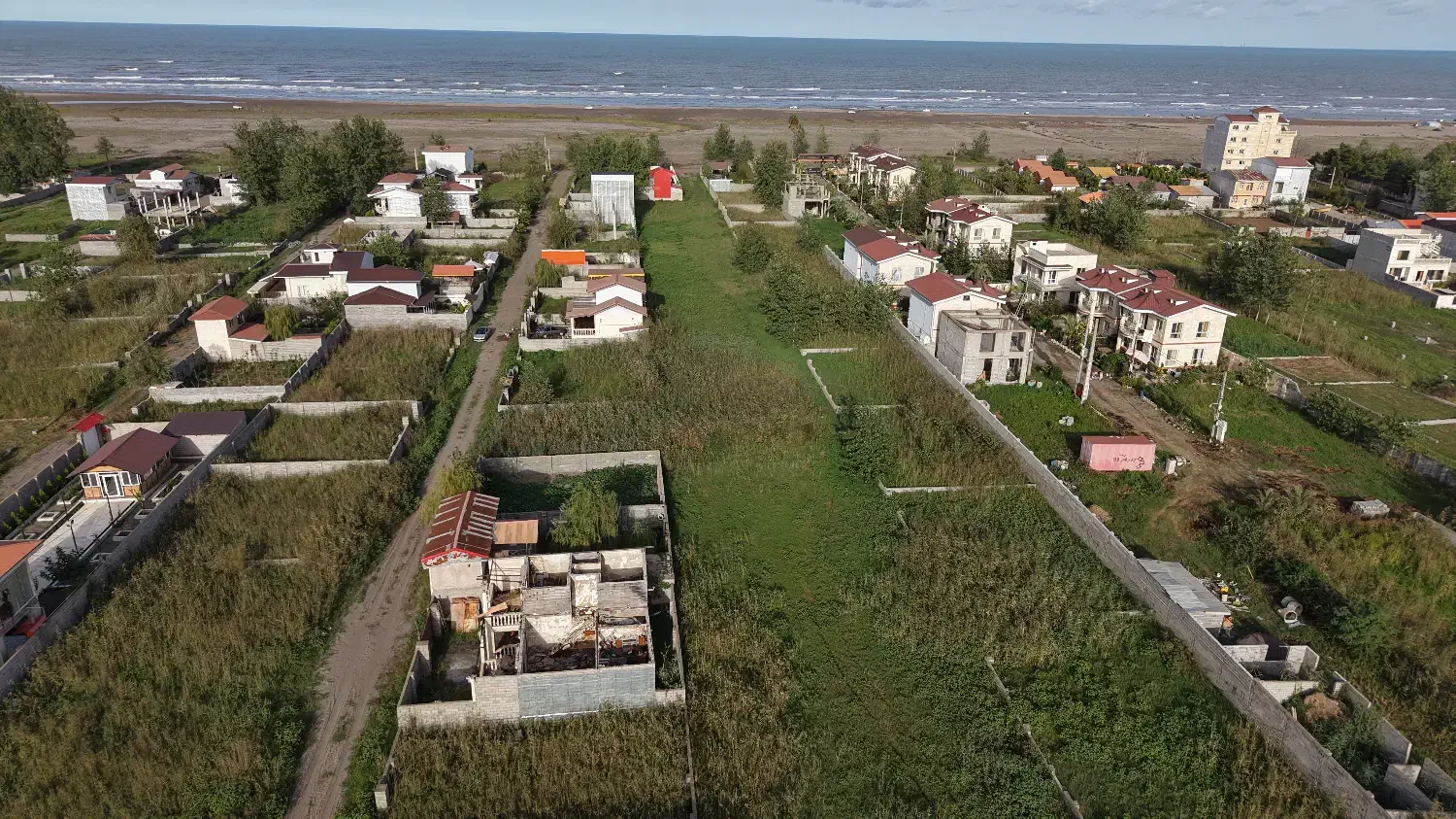 زمین ساحلی موقعیت بینظیر و استثنایی مشرف به دریا|فروش زمین و ملک کلنگی|رشت, چله خانه|دیوار