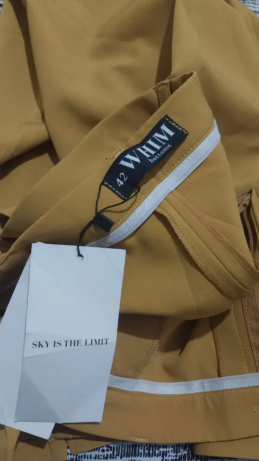 شلوار مام خردلی نو، ترندی و خوشفرم|لباس|همدان, |دیوار