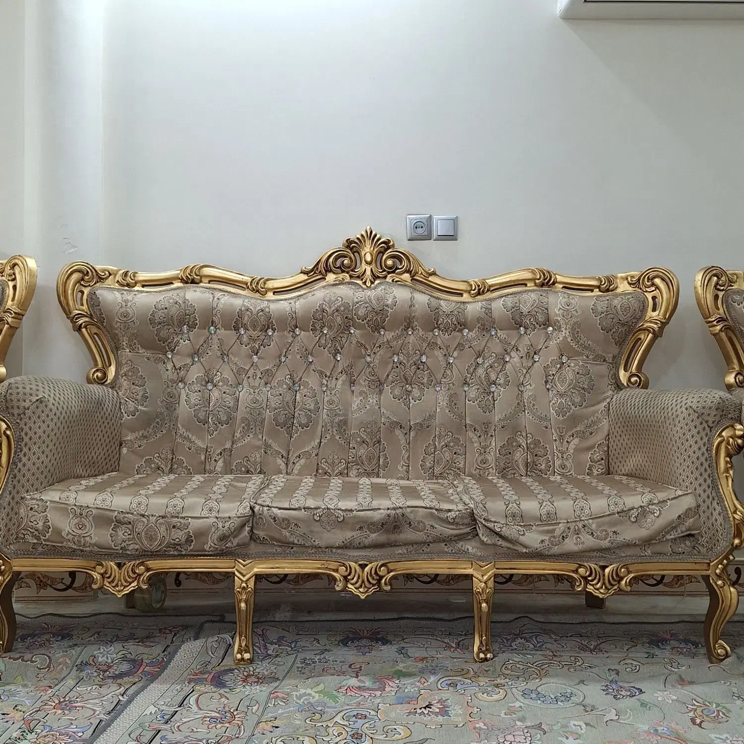 مبل سلطنتی|مبلمان خانگی و میز عسلی|پاکدشت, پاکدشت (مامازند)|دیوار